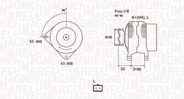 Alternator (063731661010)