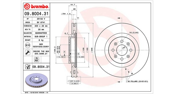 Brake Disc (360406064500)