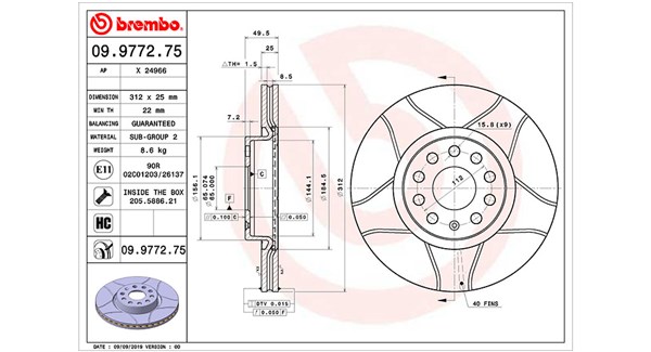 Brake Disc (360406050605)