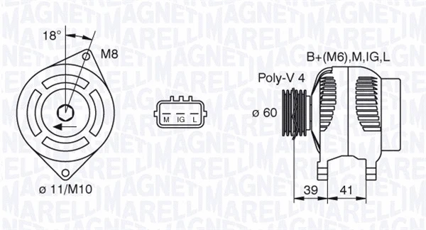 Alternator (063377438010)