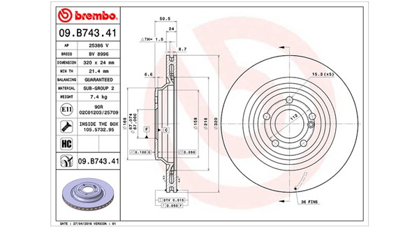 Brake Disc (360406117901)
