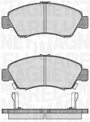 Brake Pad Set, disc brake (363916060276)