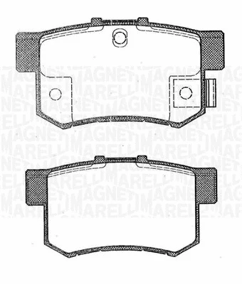 Brake Pad Set, disc brake (363916060462)