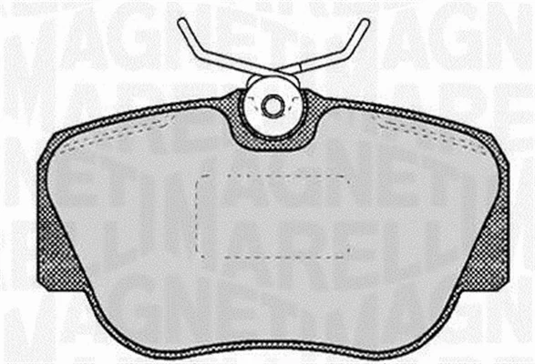 Brake Pad Set, disc brake (363916060305)