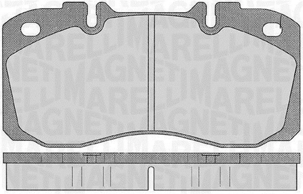 Brake Pad Set, disc brake (363916060530)