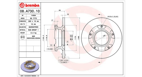 Brake Disc (360406080300)