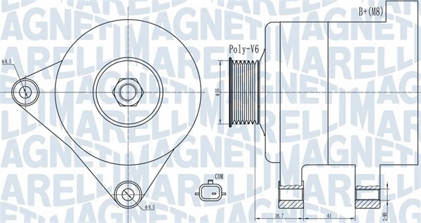 Alternator (063732003010)