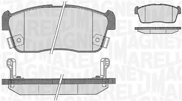 Brake Pad Set, disc brake (363916060471)