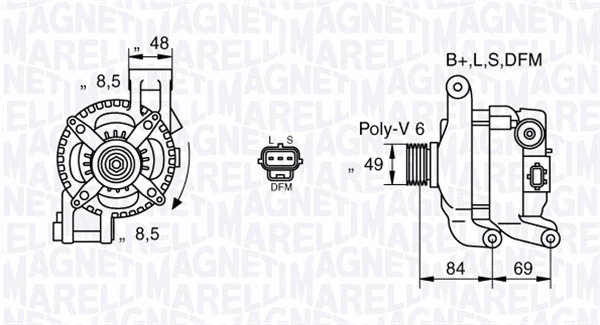 Alternator (063377417010)