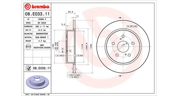 Brake Disc (360406173501)