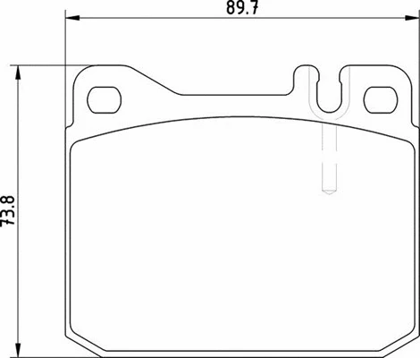 Brake Pad Set, disc brake (363700204141)