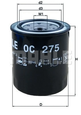 Oil Filter (154084618990)