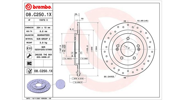 Brake Disc (360406175402)