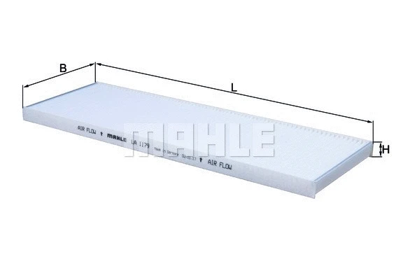 Filter, cabin air (154072456020)