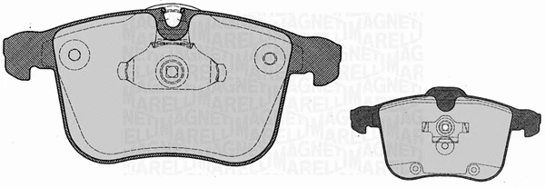 Brake Pad Set, disc brake (363916060612)