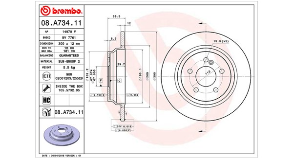 Brake Disc (360406077000)
