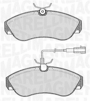 Brake Pad Set, disc brake (363916060185)
