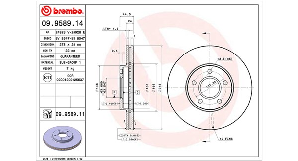 Brake Disc (360406026500)