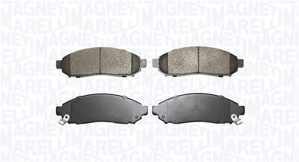 Brake Pad Set, disc brake (363916060927)