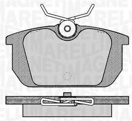 Brake Pad Set, disc brake (363916060783)
