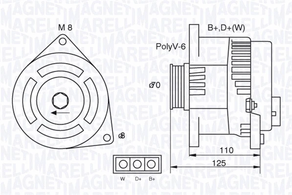 Alternator (063321346010)