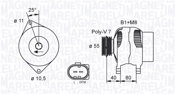 Alternator (063730034010)