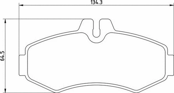 Brake Pad Set, disc brake (363700201168)