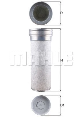 Secondary Air Filter (154072452244)