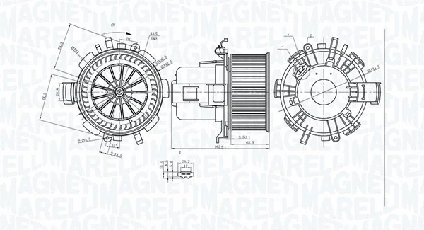 Interior Blower (069412315010)