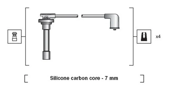Ignition Cable Kit (941318111103)