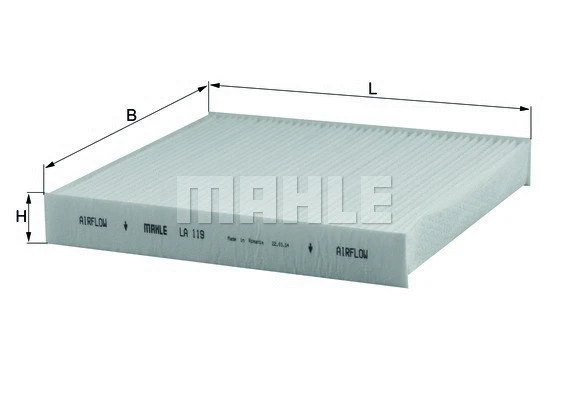 Filter, cabin air (154064180990)