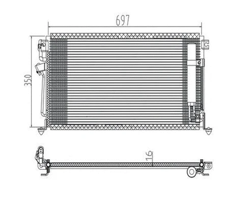 Condenser, air conditioning (359003221140)