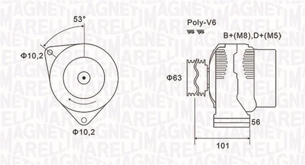 Alternator (063731152010)