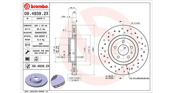 Brake Disc (360406000302)