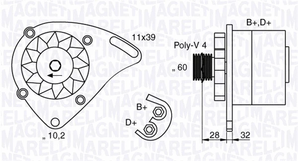 Alternator (063321760010)