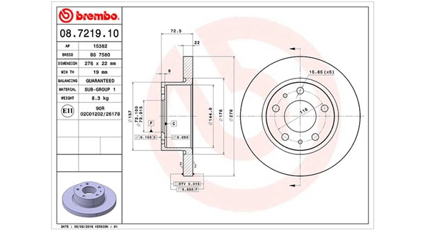 Brake Disc (360406023200)