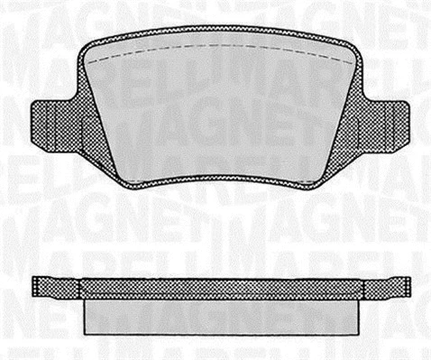 Brake Pad Set, disc brake (363916060308)