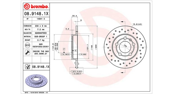 Brake Disc (360406013202)