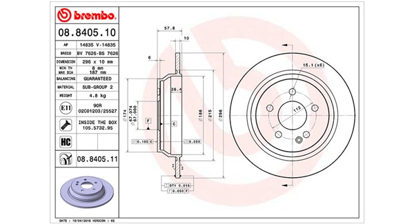 Brake Disc (360406007400)
