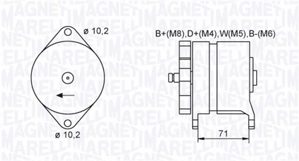 Alternator (063730032010)