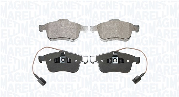 Brake Pad Set, disc brake (363916060860)