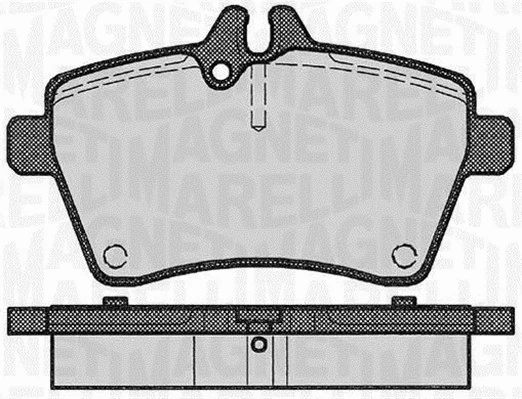 Brake Pad Set, disc brake (363916060309)