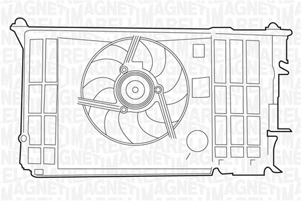 Fan, engine cooling (069422373010)