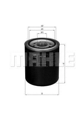 Filter, operating hydraulics (154768279010)