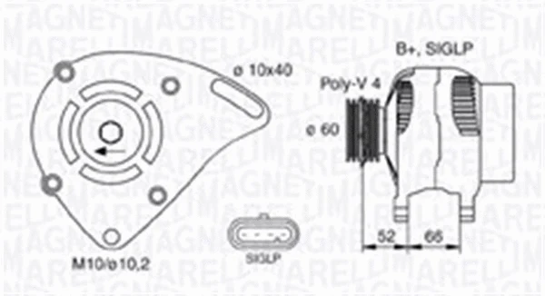Alternator (063731253010)