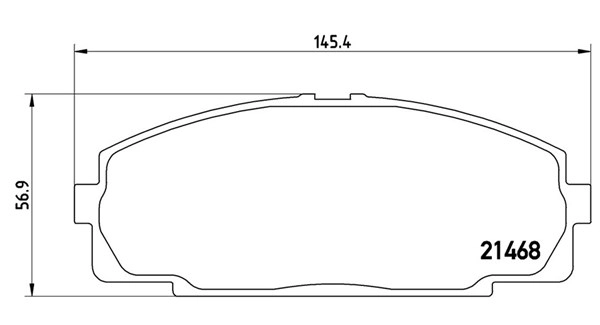 Brake Pad Set, disc brake (363700483092)