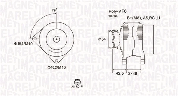 Alternator (063731865010)