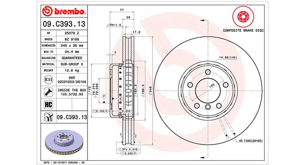 Brake Disc (360406130004)