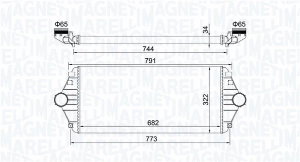 Charge Air Cooler (351319204600)