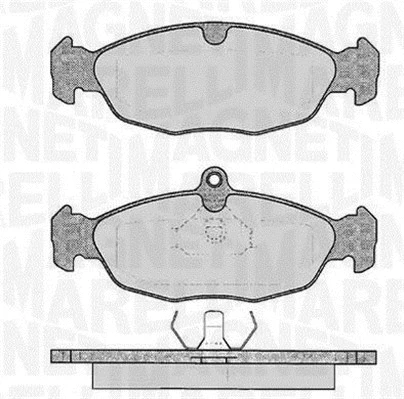 Brake Pad Set, disc brake (363916060208)